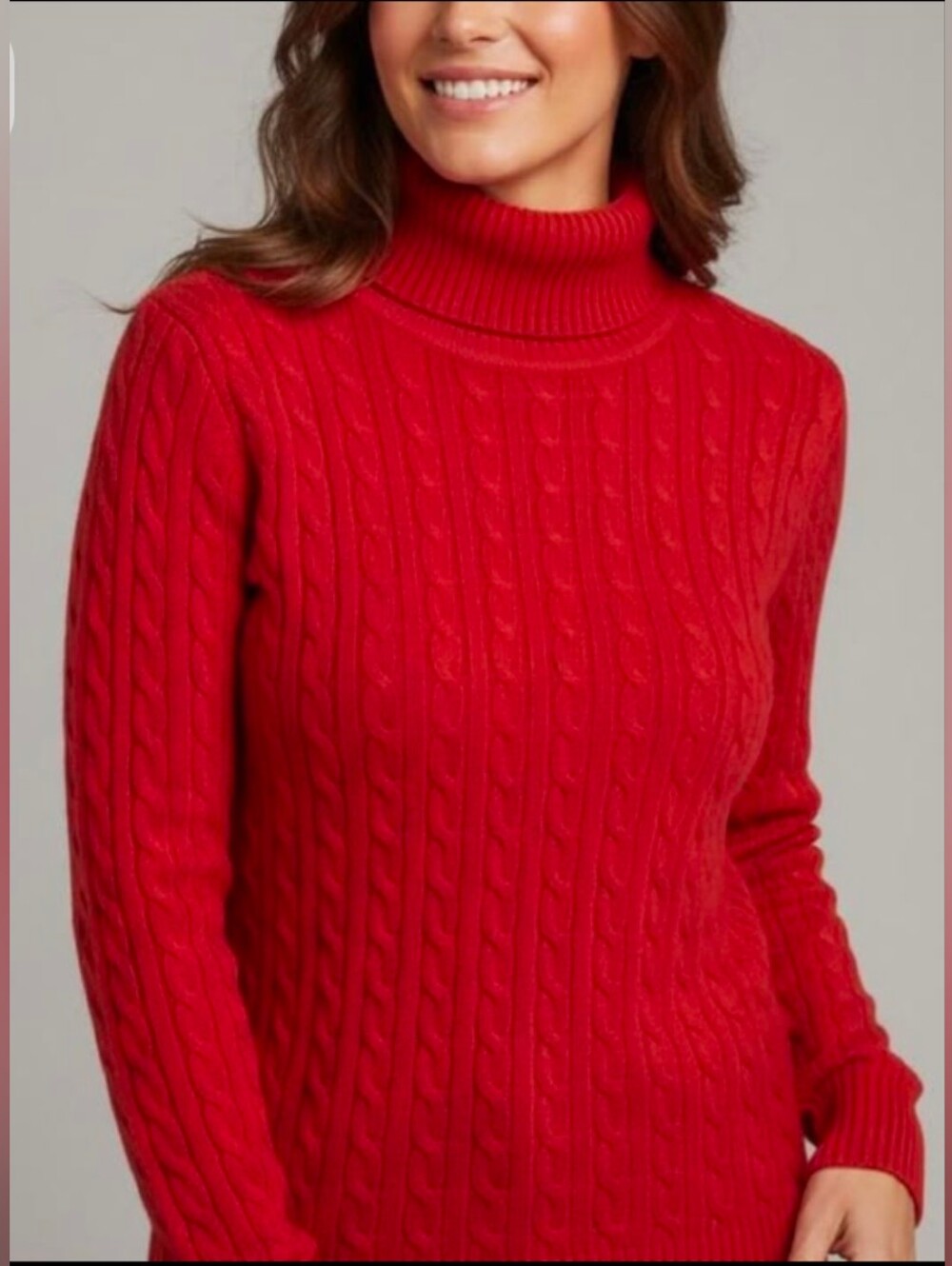 Talbots Pima Cotton Red